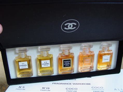 chanel mademoiselle perfume gift set|Chanel miniature perfume gift set.